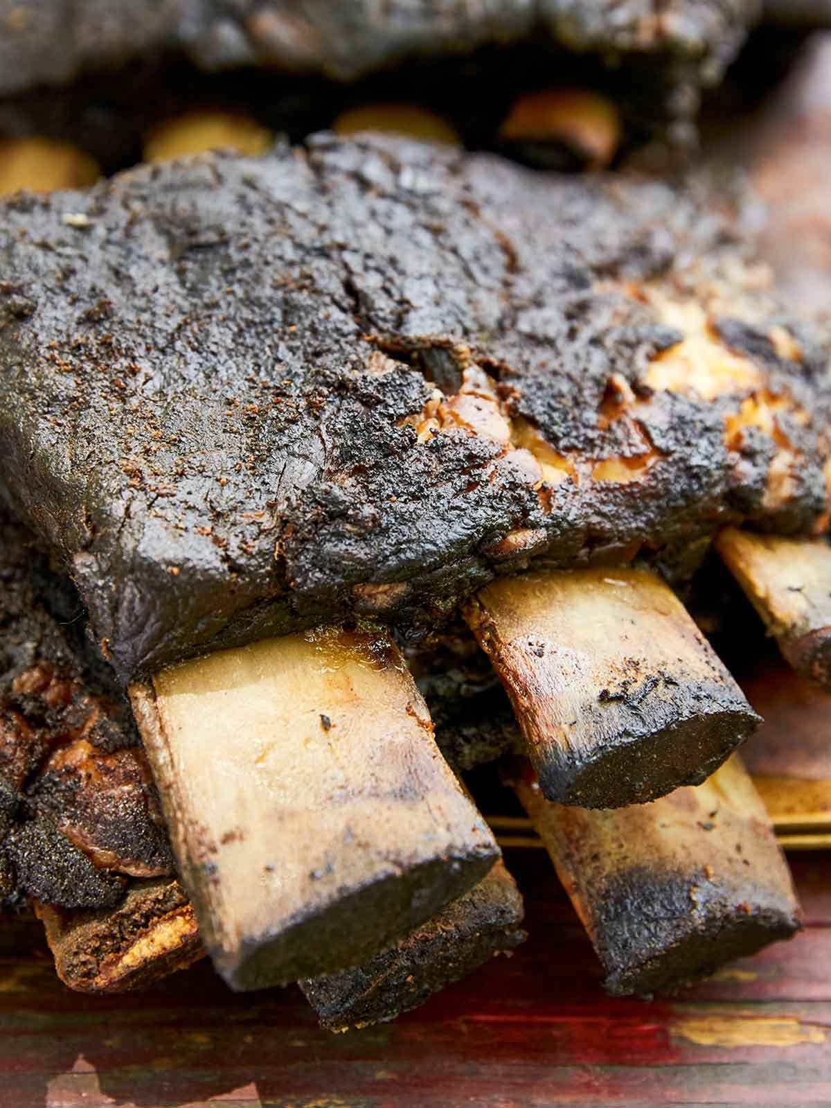 Smoked Beef Ribs