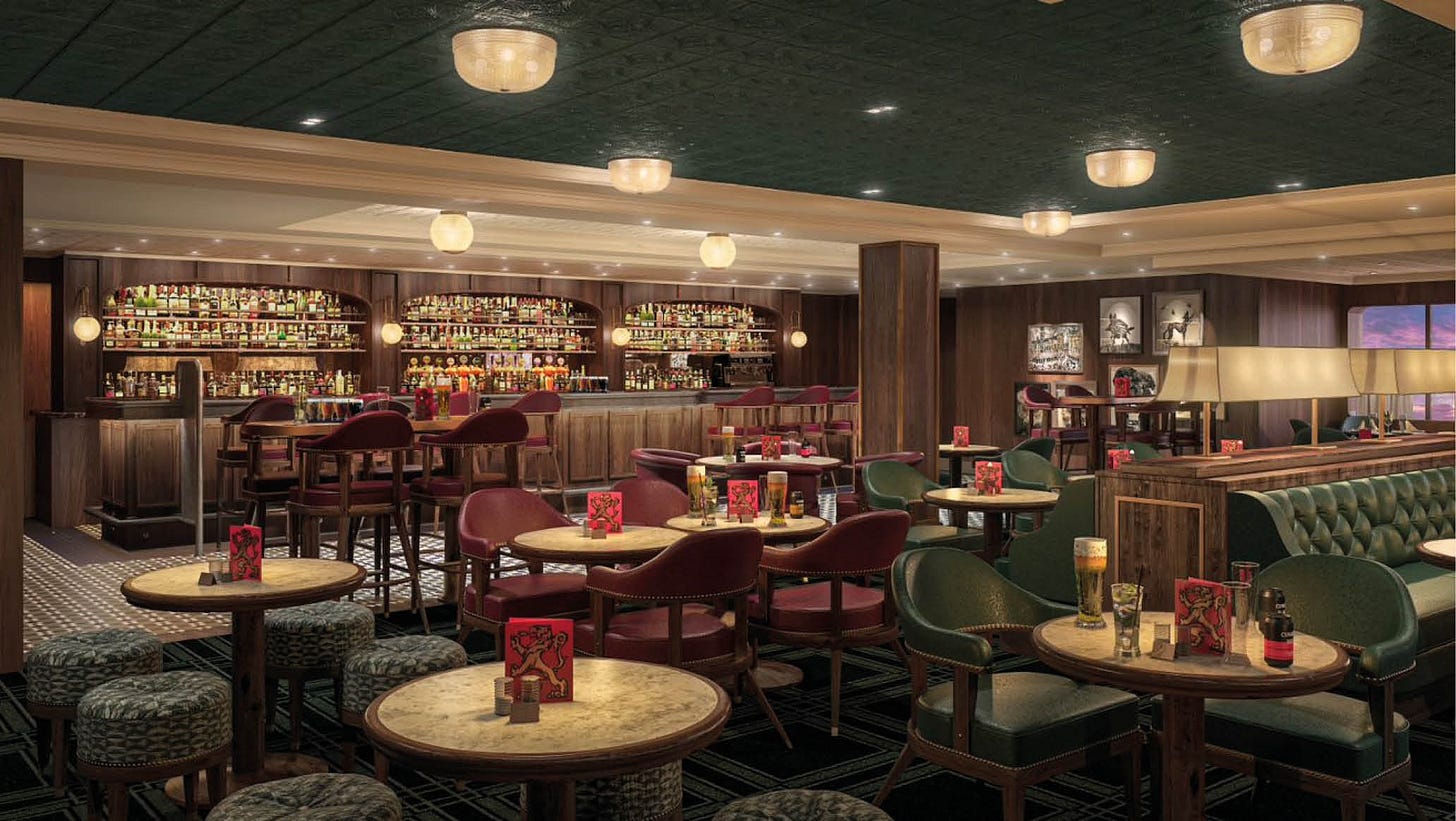 Queen Anne - the new Cunard ship