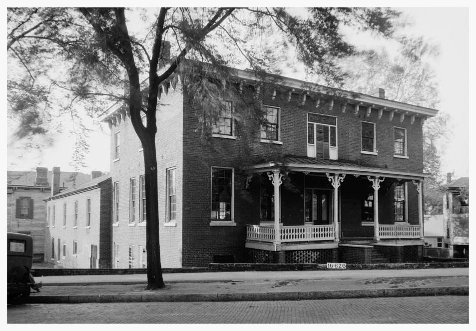 The Barnes School in 1934 (photo courtesy of the Montgomery County Historical Society)