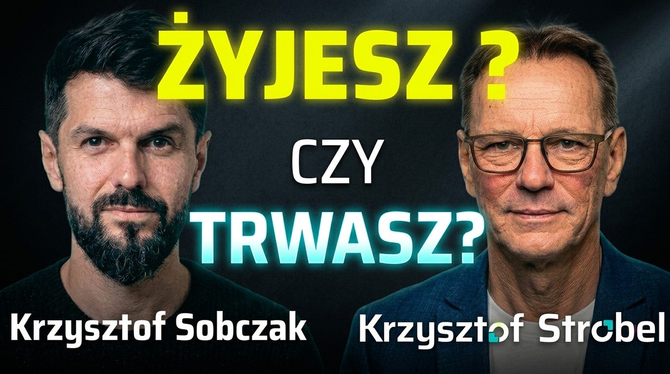 Okładka: Żyjesz, czy tylko trwasz?