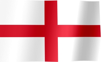 Waving Flag of England (Animated Gif)