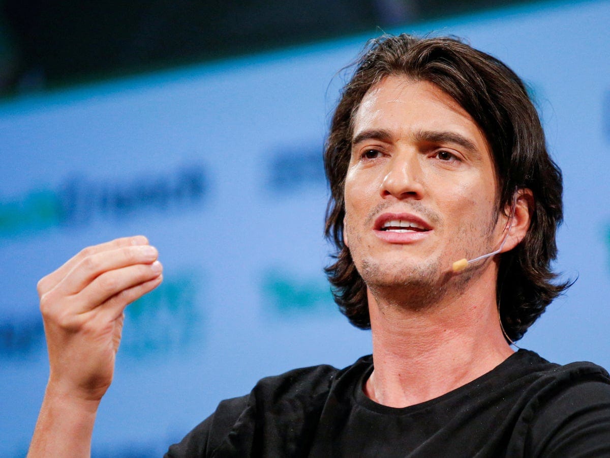 WeWork co-founder Adam Neumann bids to buy it back for more than $500m |  WeWork | The Guardian