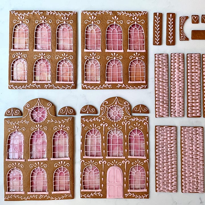 2025 Gingerbread House - by Sophie Bamford - All Day Cake