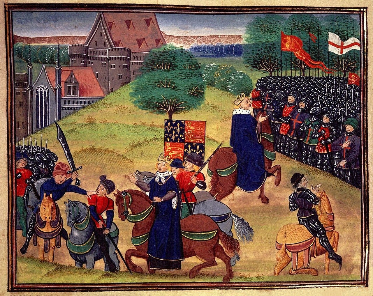 Medieval painting Medieval painting