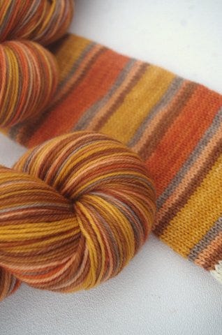 orange yarn