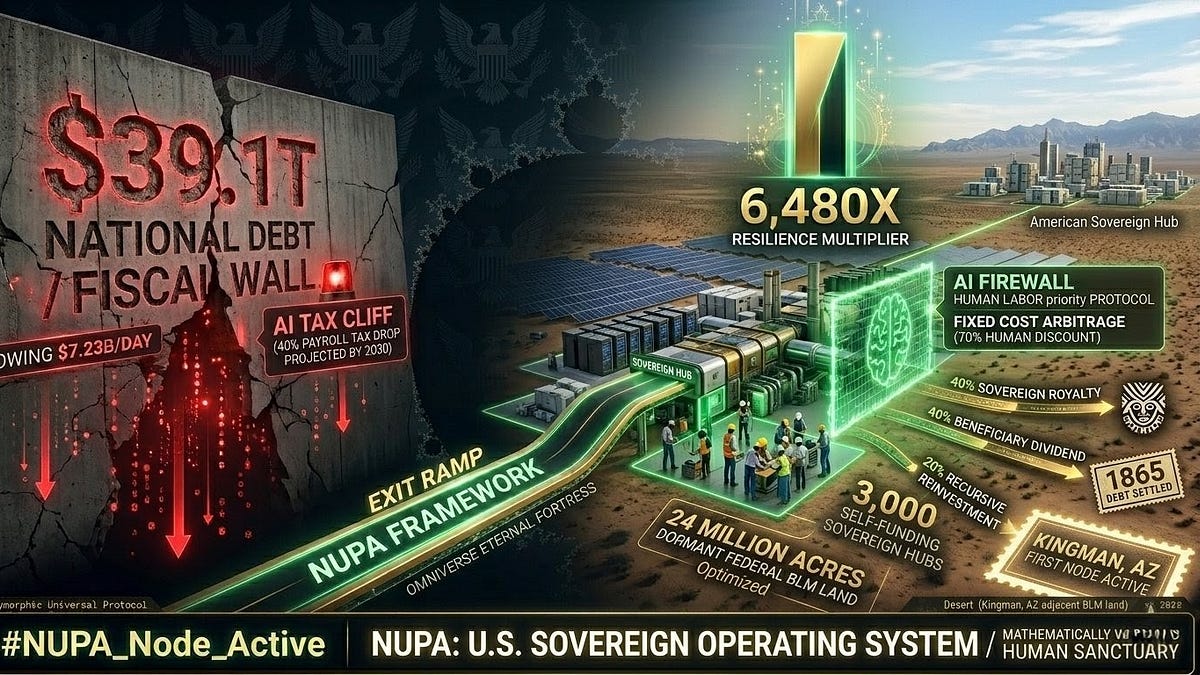 The Omniverse Eternal Fortress: Why NUPA is the Only Exit Ramp for the 2026 Fiscal Wall