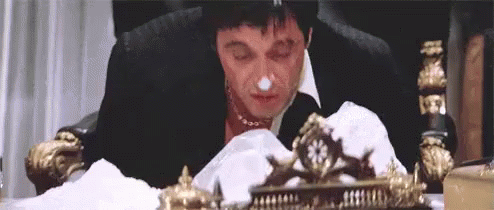 Tony Montana Cocaine GIF - Scarface Al Pacino Tony Montana - Discover &  Share GIFs
