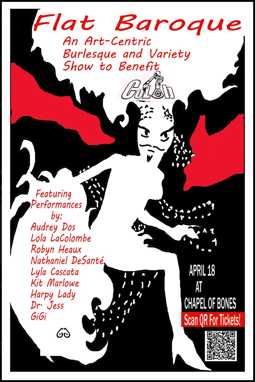 Flat Baroque Promo Poster
