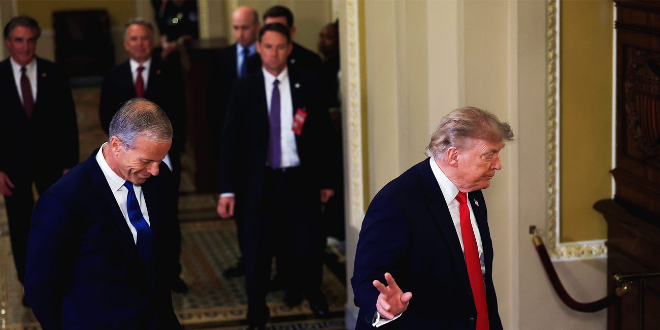 Unfit to Print: TRUMP FACES SENATE MUTINY