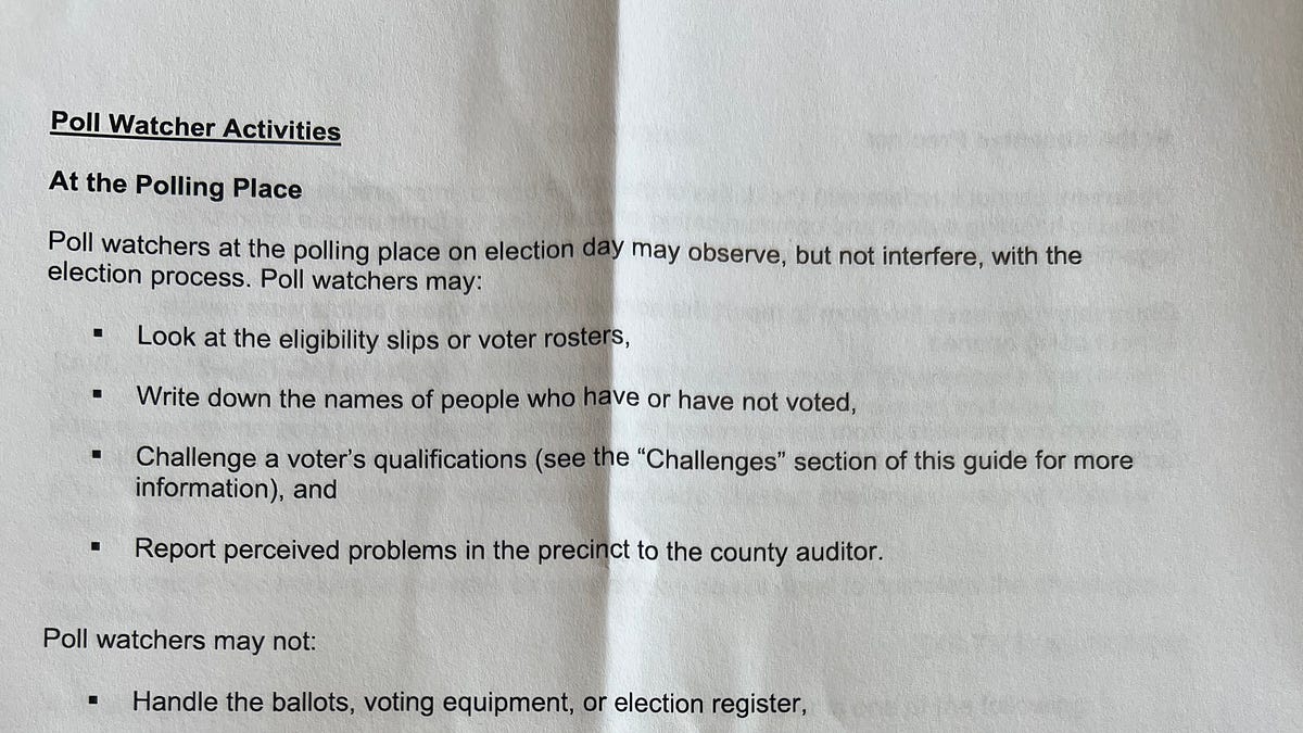 Beth Hoffman: Iowa Poll Watching Raises Intimidation Concerns