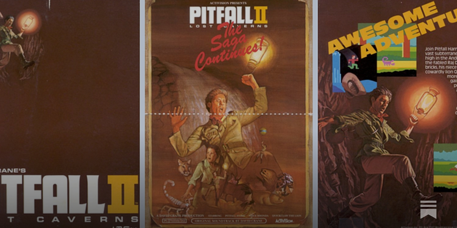 The Classic Arcade and Console Era (1972-1989) - Pitfall II: Lost
