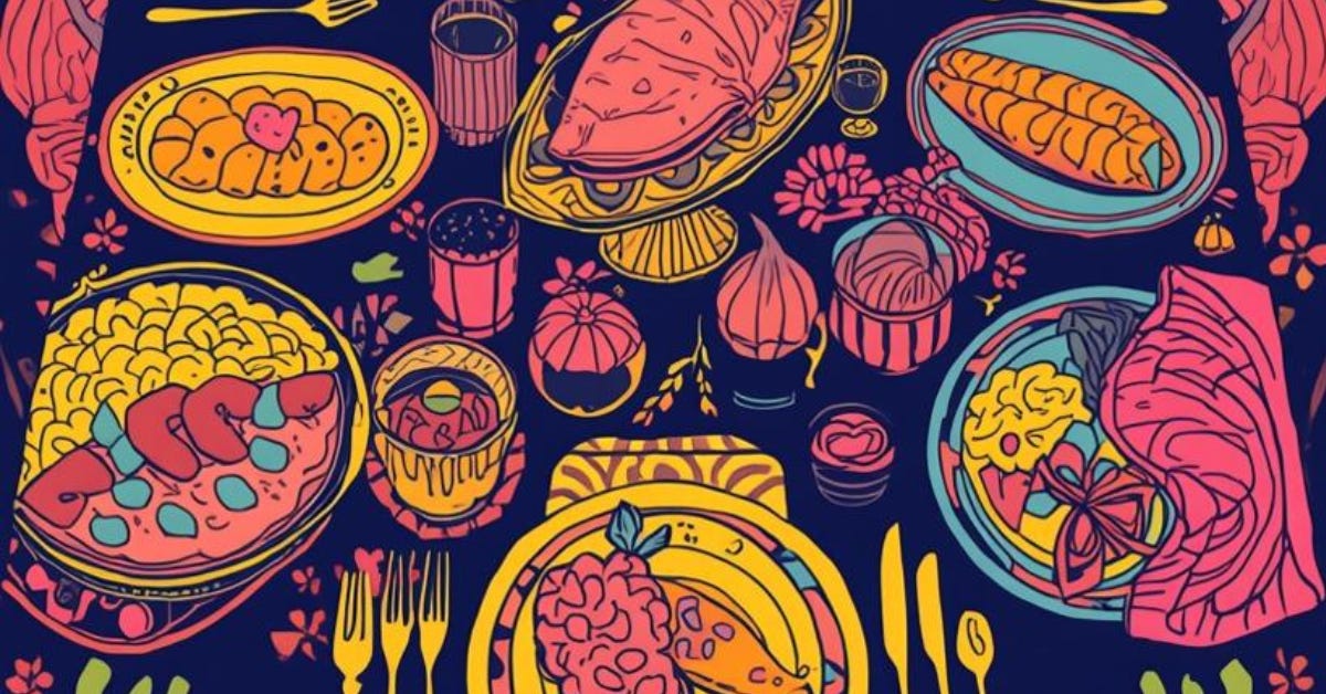 A psychedelic Thanksgiving