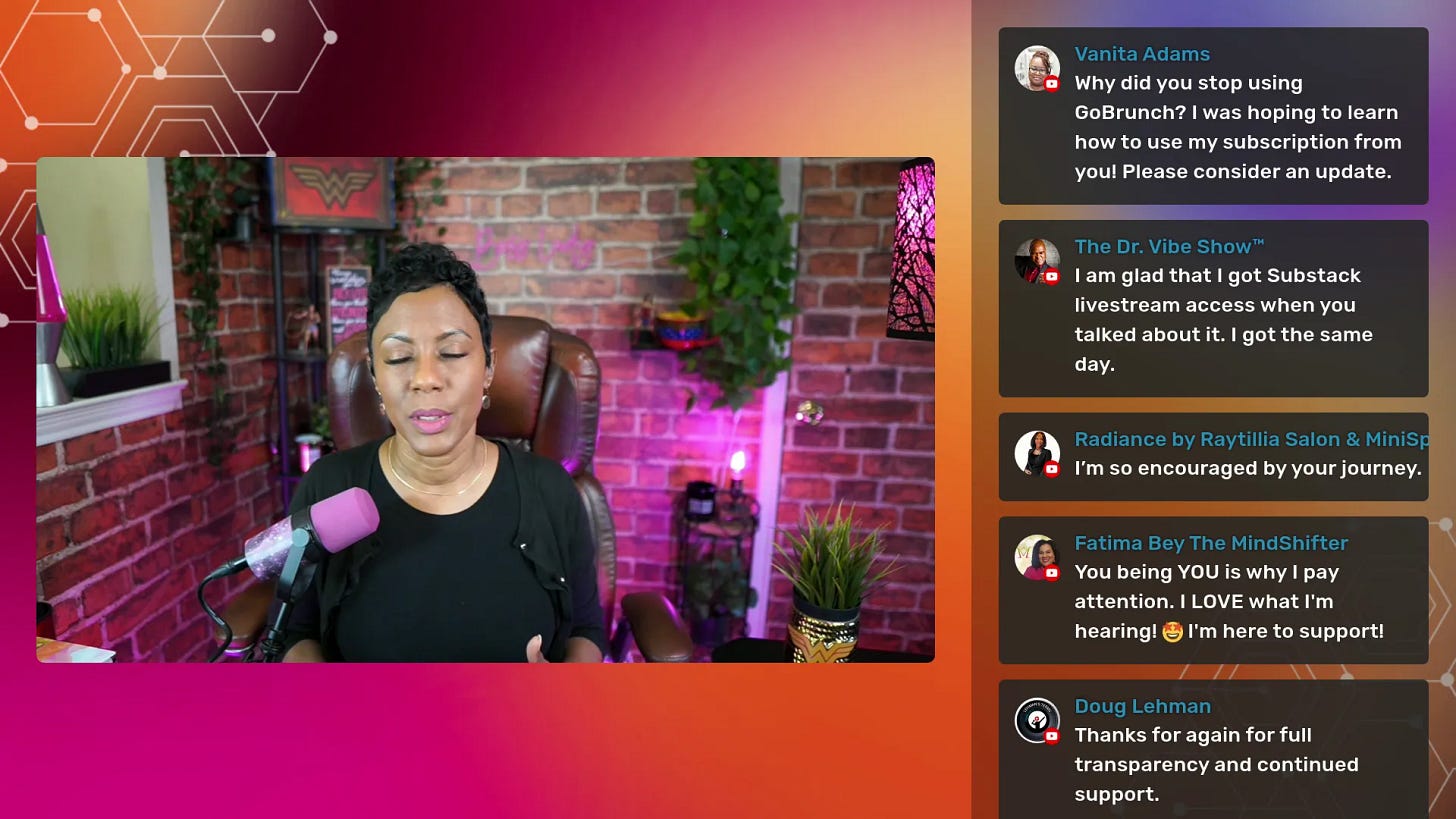 Tanya explaining mobile issues with GoBrunch and why experience matters