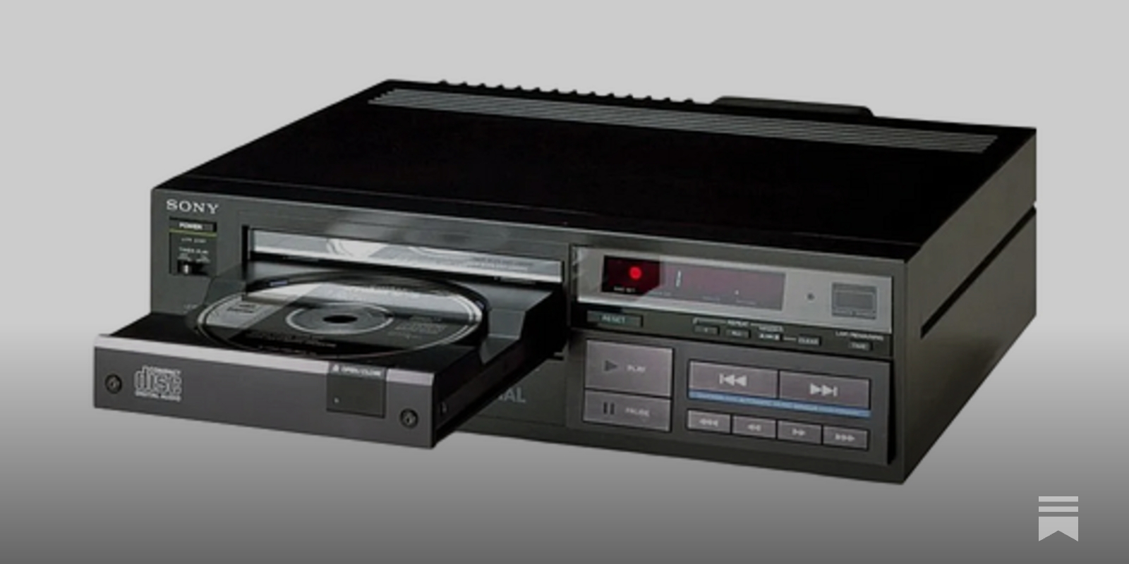 The First Compact Disc Player: Sony's CDP-101