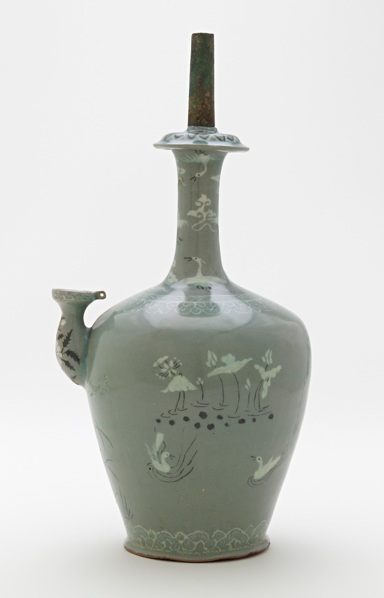 Ritual water sprinkler (kundika or jeongbyeong) - National Museum of Asian  Art