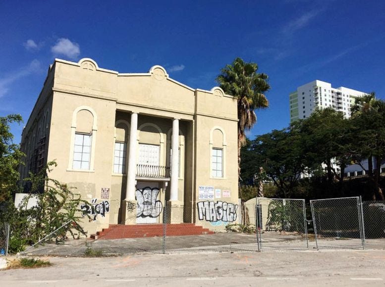 The Holleman Park Methodist Church building in 2018. Courtesy of Beyond South Beach.