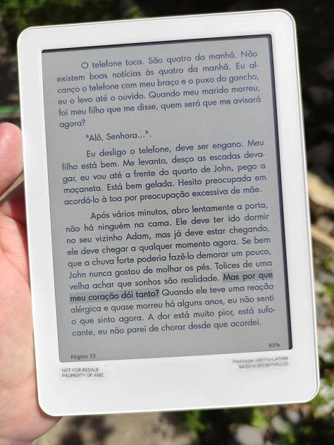 Kindle Petite Color prototype leak