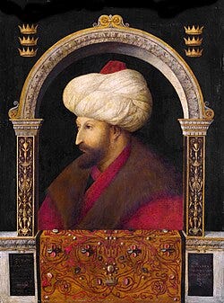 السلطان العثماني محمد الفاتح