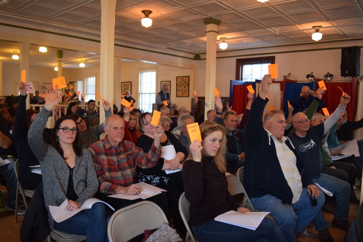 Could pandemic further erode the New England town meeting? Could pandemic further erode the New England town meeting?