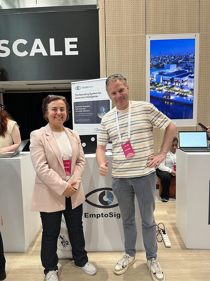 Emptosight booth at future of ai summit