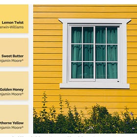 Canary Yellow House