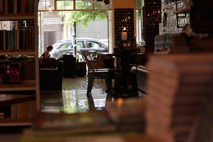 The Beirut bar-bookshop with a lot of bottle