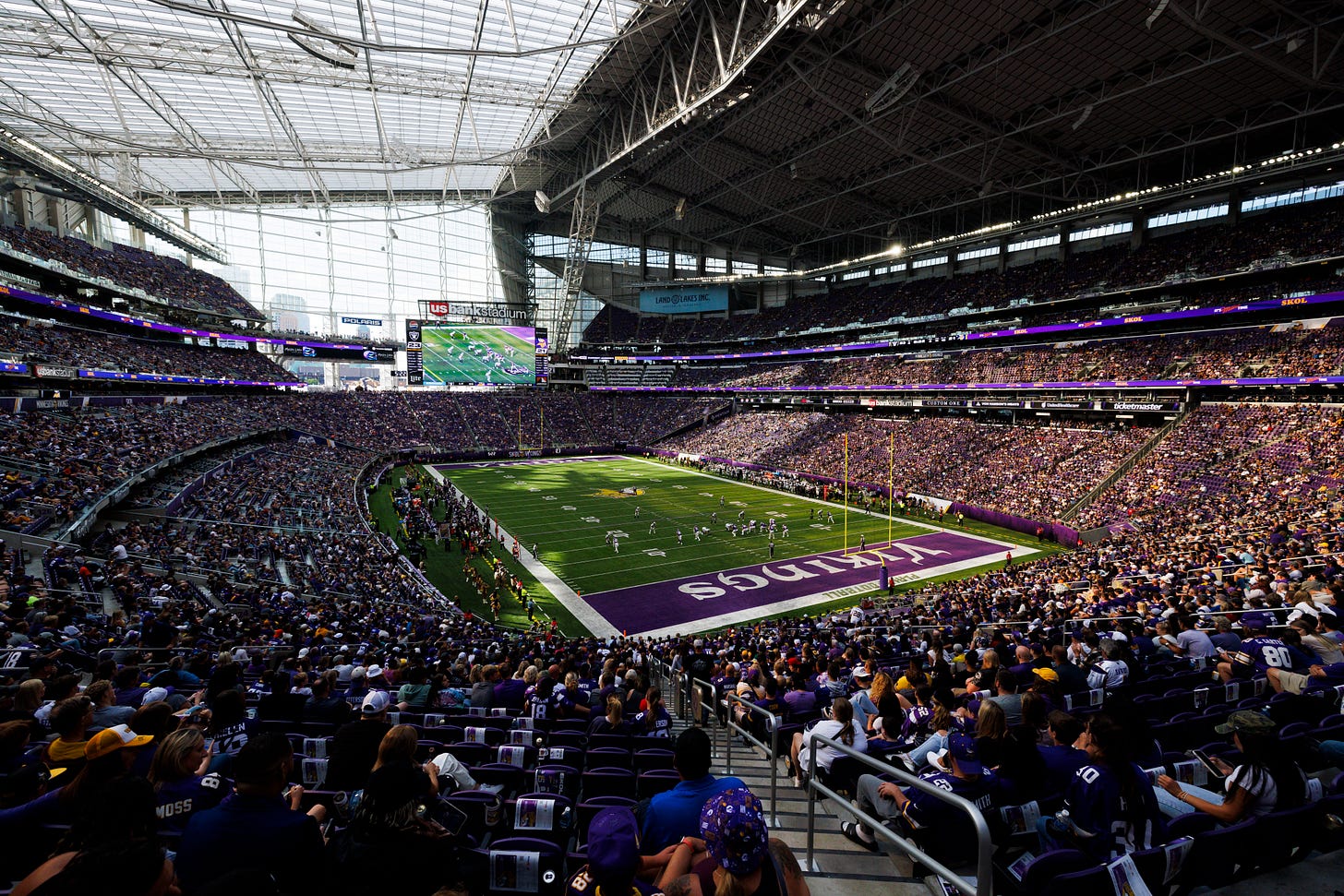 Inside US Bank Stadium