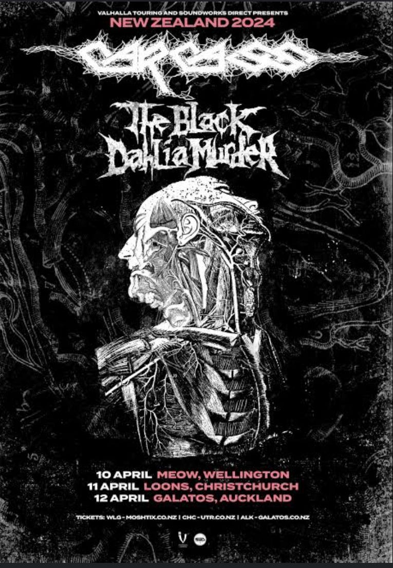Gig Review: Metal on Metal with The Black Dahlia Murder and Carcass, Great  Bands, Great Energy, Great Audience, image size:765x1107