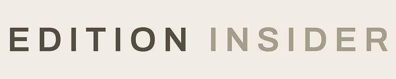 EDITION INSIDER