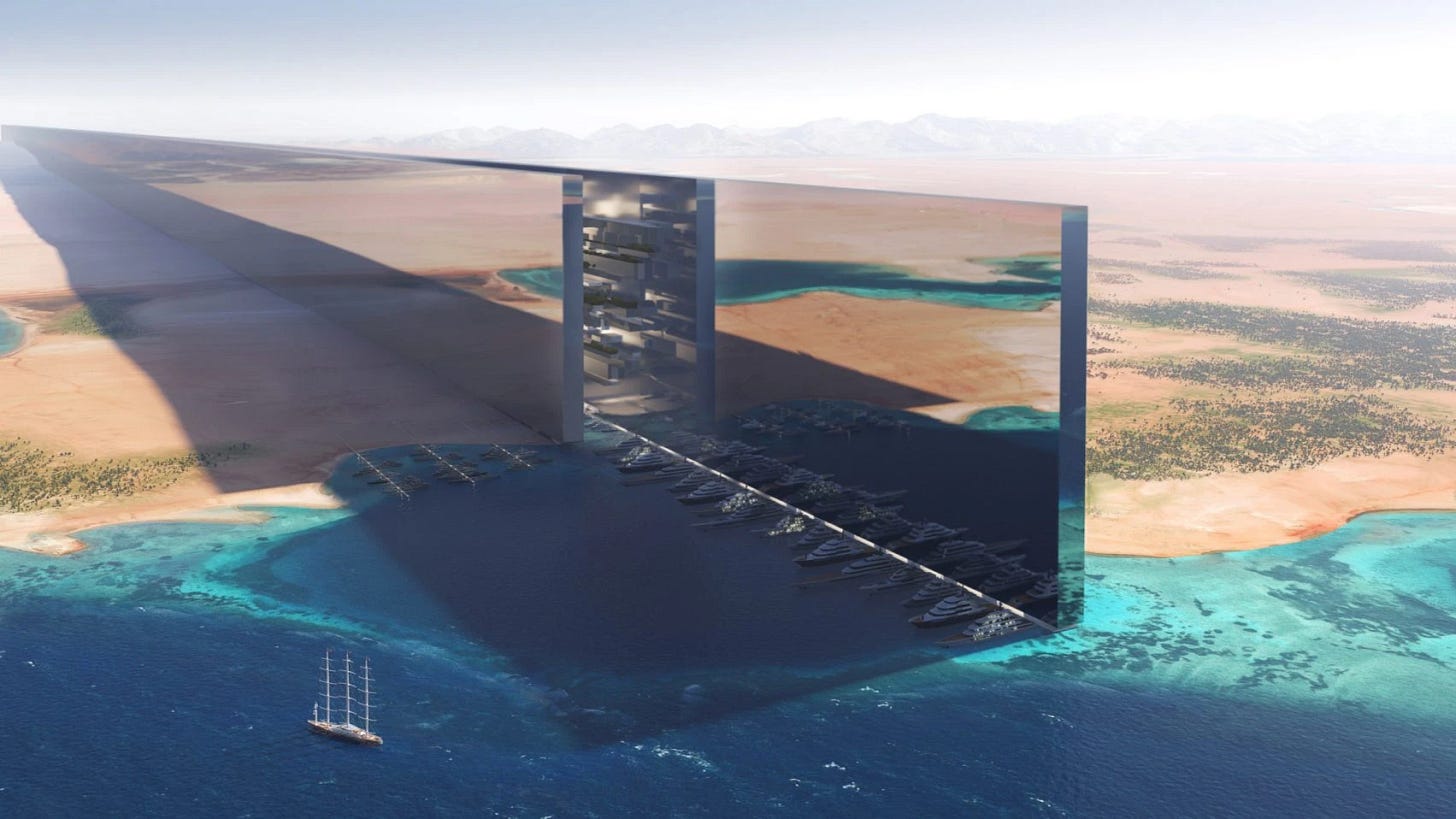 Saudi Arabia Puts NEOM's The Line on Hold Until After 2030 Saudi Arabia Puts NEOM's The Line on Hold Until After 2030