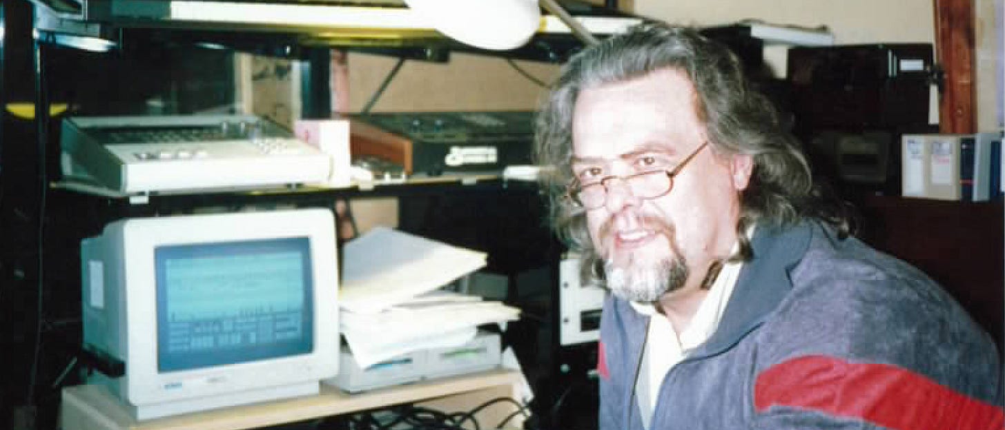 Big Jim Sullivan at studio