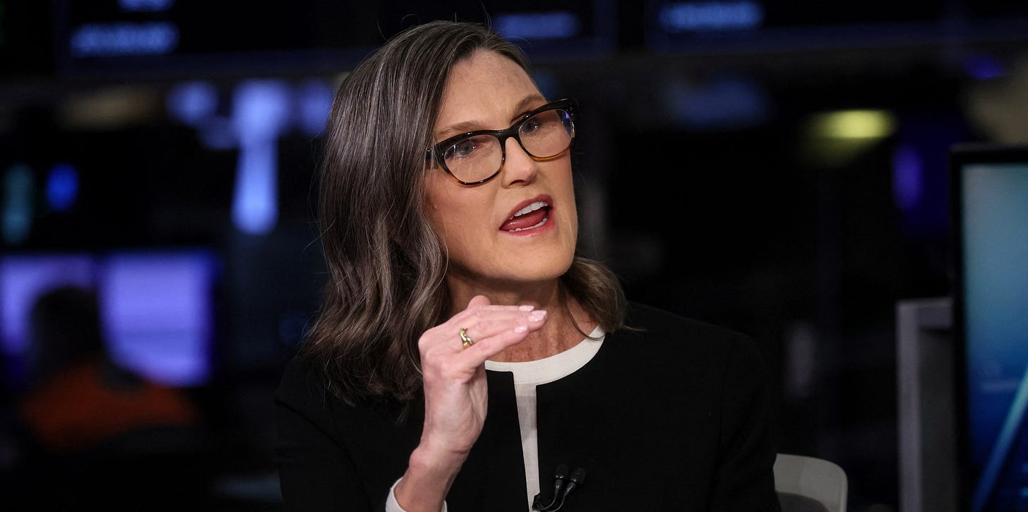 Cathie Wood's ARK Fund set for worst week since Sept as higher rates loom |  Reuters