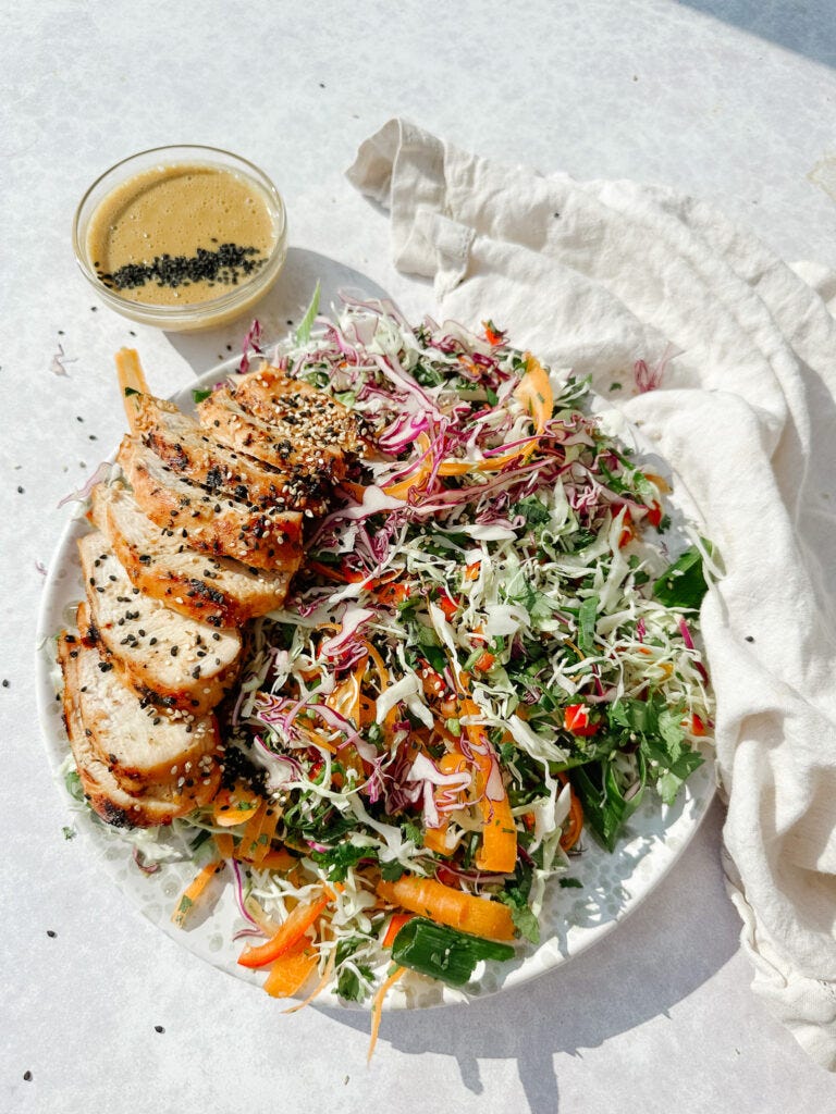 Crunchy Cabbage Salad