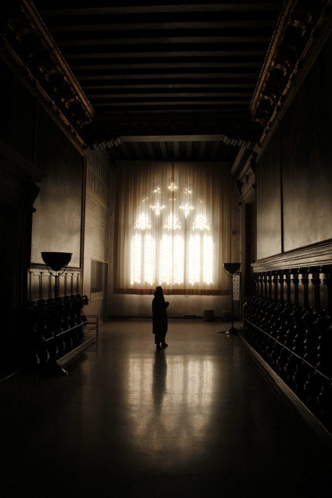 Dogenpalast in Venice, Fenster, Gotik, Italien, Architektur, Gegenlicht Dogenpalast in Venice, Fenster, Gotik, Italien, Architektur, Gegenlicht