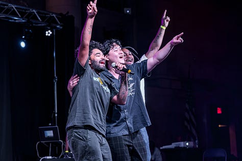 Old Chingu x Tyler Parker (and friends) performing live at Wide Awake Festival.