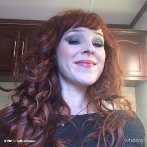 @ruthieconnell and her awesome Rowena makeup @ruthieconnell and her awesome Rowena makeup