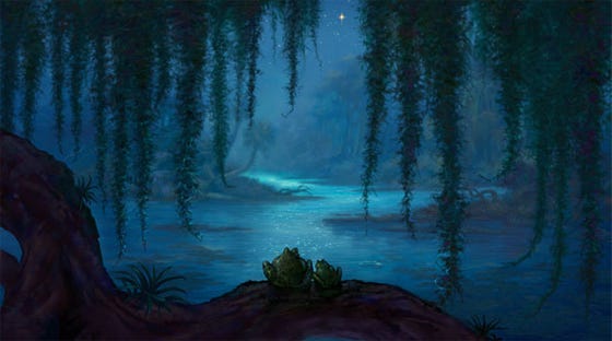 Beautiful Princess and the Frog Concept Art from Disney | FirstShowing.net