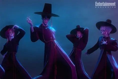 'KPop Demon Hunters' trailer reveals a fiend-fighting girl group ...