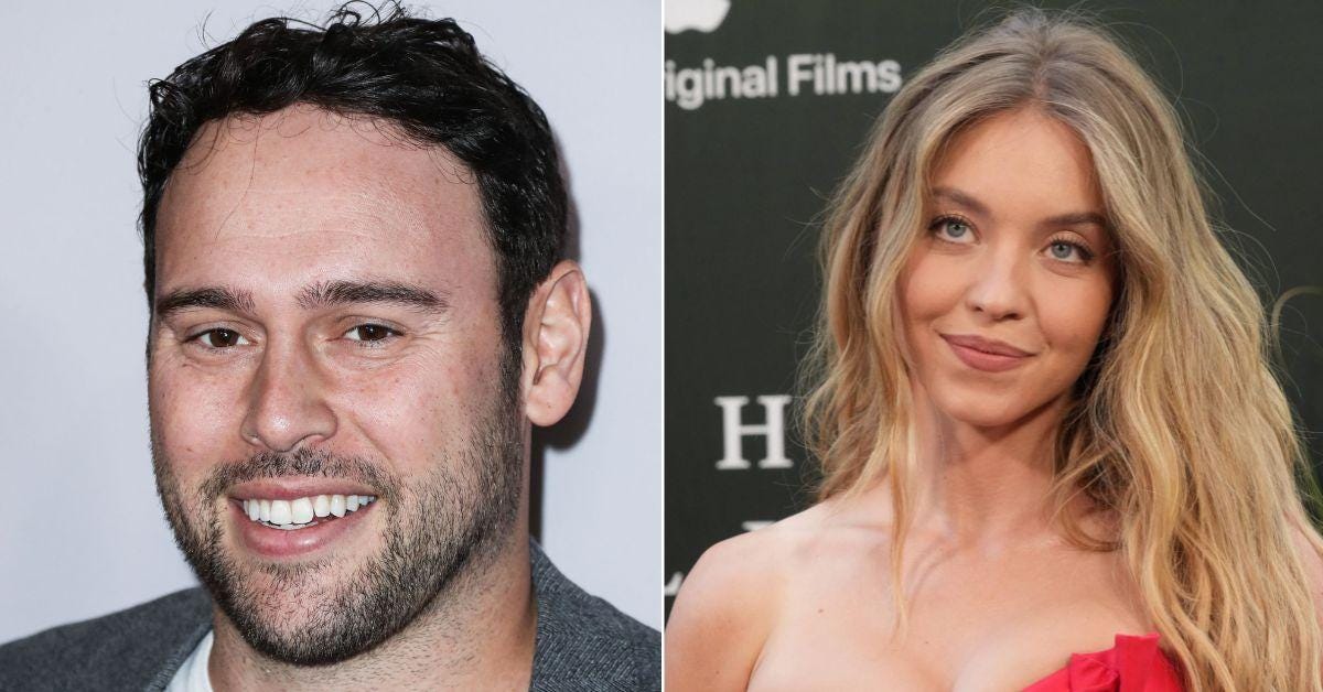 Photo of Scooter Braun and Sydney Sweeney Photo of Scooter Braun and Sydney Sweeney