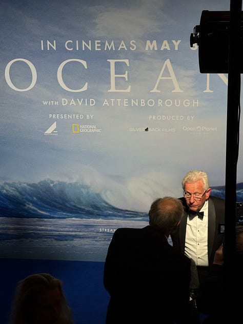 OCEAN with David Attenborough, London premiere | Ā© anita makri