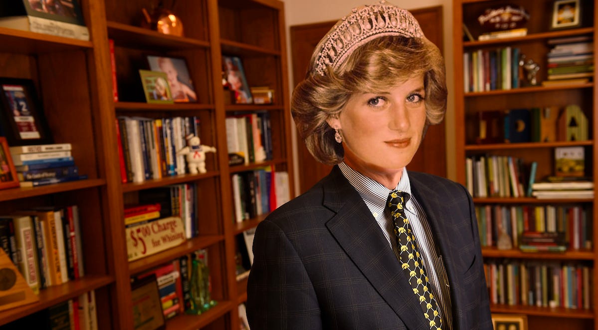 princess diana is bruce harreld