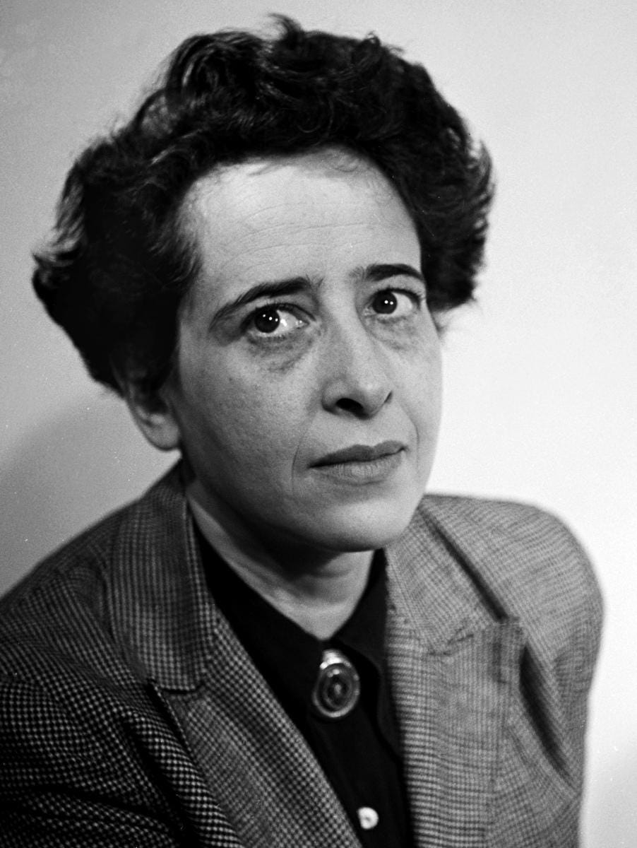 Hannah Arendt (1906-1975) - Tysk-amerikansk filosof - Lex