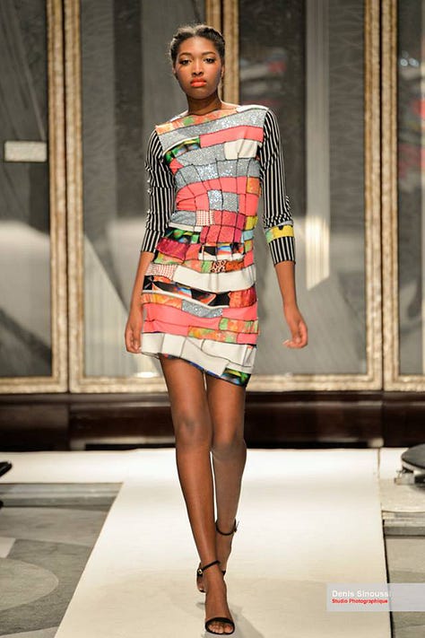 Models for sustainable fashion created by IQTEST Melissa Lockwood