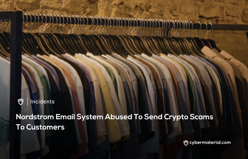 Nordstrom Faces Email Abuse Linked to Crypto Scams