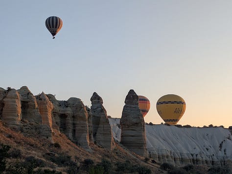 Balloons in White and Love Valleys