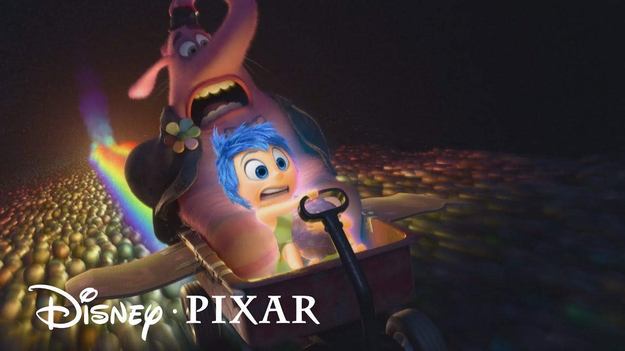 BING BONG DIES - INSIDE OUT SAD EMOTIONAL SCENE - BING BONG DISAPPEARS IN  RILEY'S MEMORY DUMP - YouTube