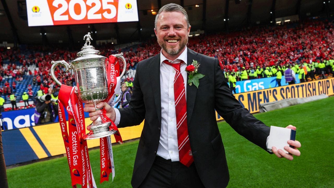 Jimmy Thelin: Scottish Cup glory will inspire Aberdeen for new season | STV  News