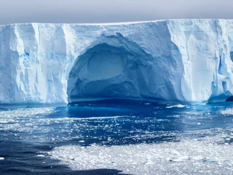 Ice cave formations in Antarctica reveal the continent's complex glacial history. 