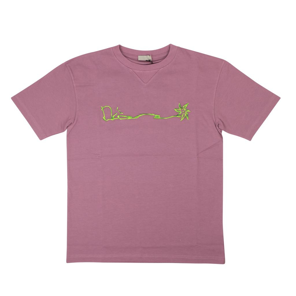 Dior Mauve Dior x Cactus Jack Embroidered T-Shirt