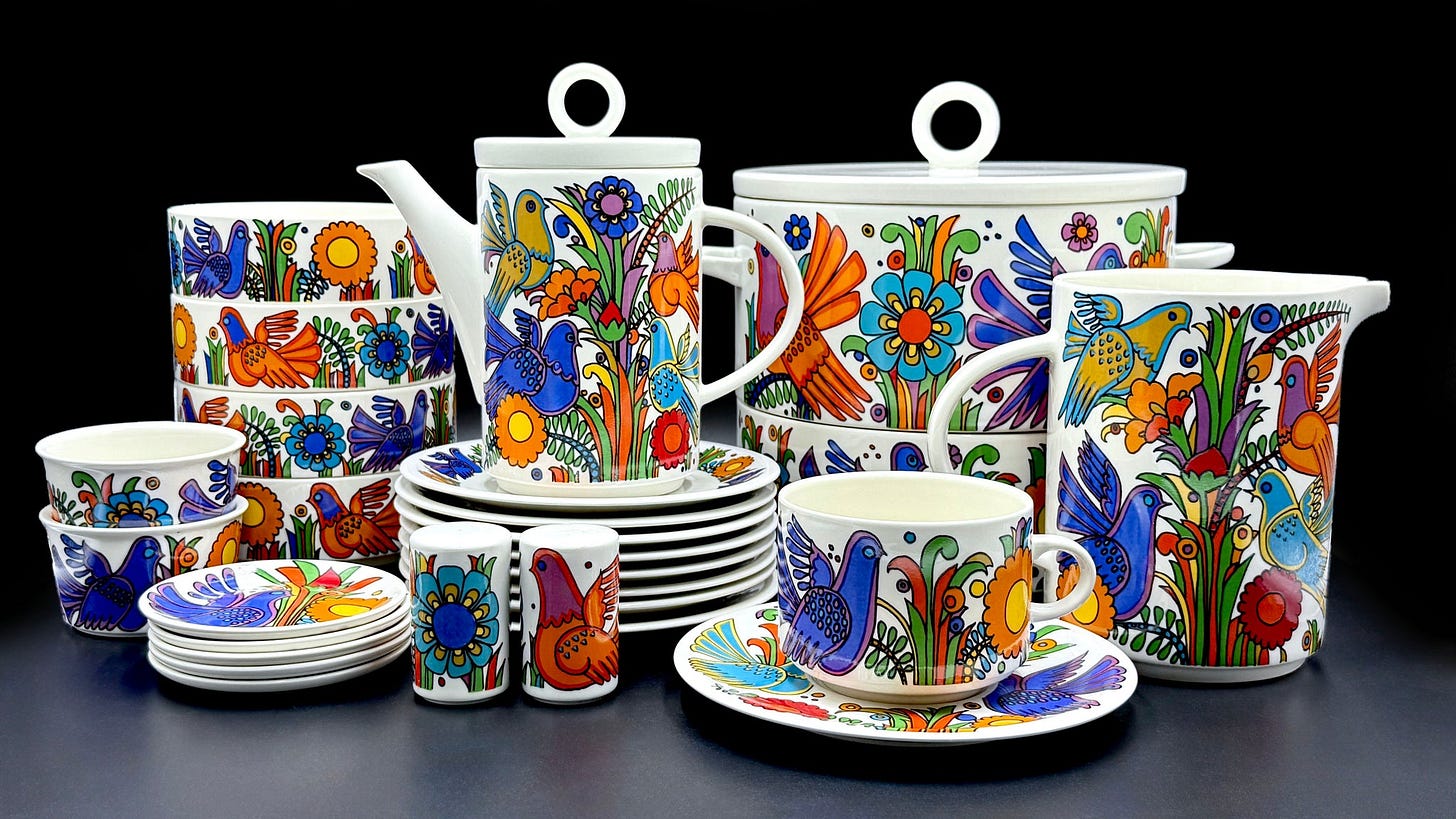 Villeroy & Boch (Luxembourg) 'Acapulco' – That Retro Piece